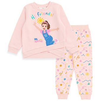Ms. Rachel Fleece Sweatshirt & Pants Set