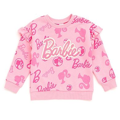 Barbie Fleece Sweatshirt & Pants Set