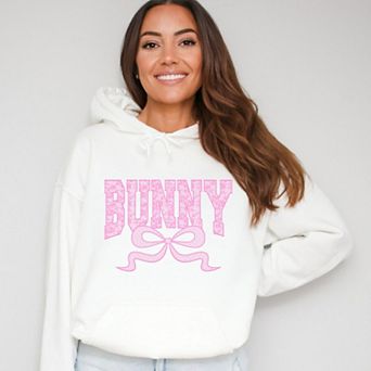 Bunny Pink Lace - Women's Graphic Hoodie