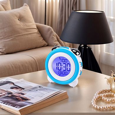 Loud Alarm Clock for Heavy Sleepers, Dual Alarms, Backlight, Creative Design 4.3"L x 2.4"W x 4.3"H