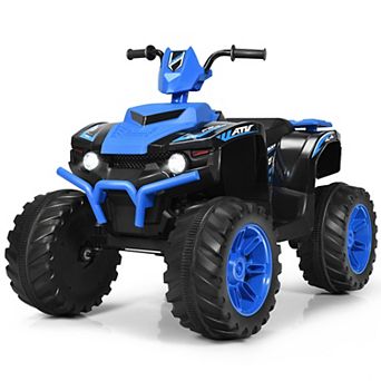 Gymax 12V Electric Kids Ride On Car ATV 4-Wheeler Quad w/ Music LED Light