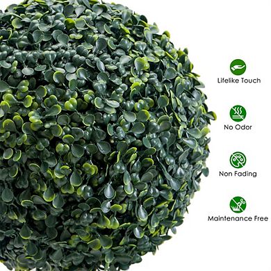Topiary Trees Artificial Outdoor Milan Grass Ball Fake Greenery
