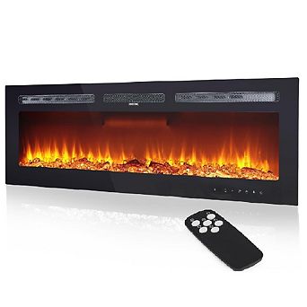 60 Inch Wall Mounted Electric Fireplace