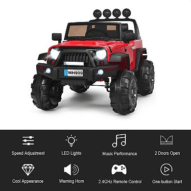 Gymax Electric Kids Ride On 12V Truck Car w/ MP3 Remote Control