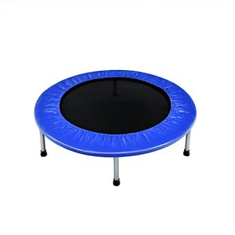 Gymax Mini Folding 36'' Trampoline Portable Recreational Fitness Rebounder