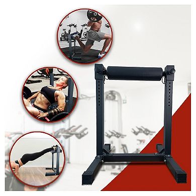 Bulgarian Split Squat Stand, 11-Level Adjustable Single Leg Squats Roller