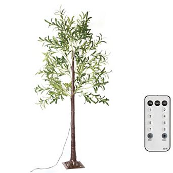 Lighted Olive Tree Floor Lamp