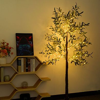 Lighted Olive Tree Floor Lamp