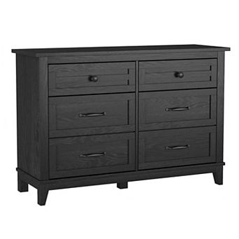 6 Dresser for Bedroom, 47" Wide Drawer Dresser with Storage Freestanding,Wooden Closet Storage Chest