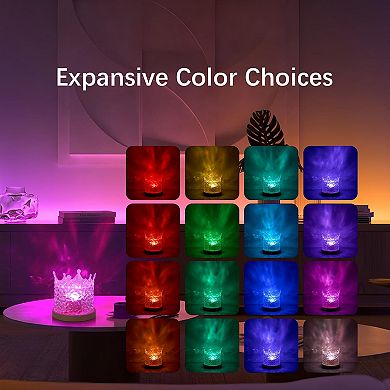 16 Color-changing Ocean Wave Projection Lamp