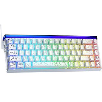 AULA Hero68 HE 60-Key Wired Hall Effect Gaming Keyboard, RGB, Rapid Trigger and Response