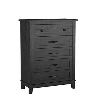 5 Dresser for Bedroom,41.3"H Vertical Drawer Dresser with Storage,Freestanding Closet Chest,Set of 2