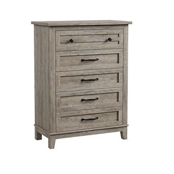 5 Dresser for Bedroom,41.3"H Vertical Drawer Dresser with Storage,Freestanding Closet Chest,Set of 2