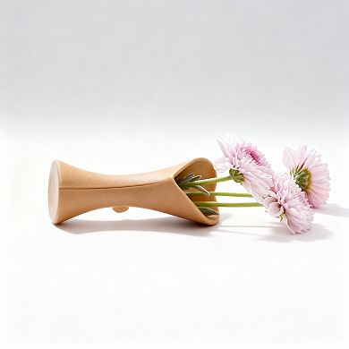 Mini Vase Car Air Vent Clip with Artificial Flowers Decorative Car Accessory