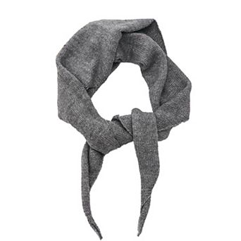 Women's Soft Knit Triangle Scarf Wrap Solid Decorative Shawl