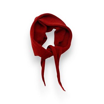 Women's Soft Knit Triangle Scarf Wrap Solid Decorative Shawl 43×12.5 Inches