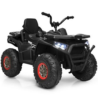 Gymax 12V Electric Kids Ride On Car ATV 4-Wheeler Quad w/ LED Light