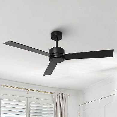 52" Modern 6-Speed DC Ceiling Fan with Remote