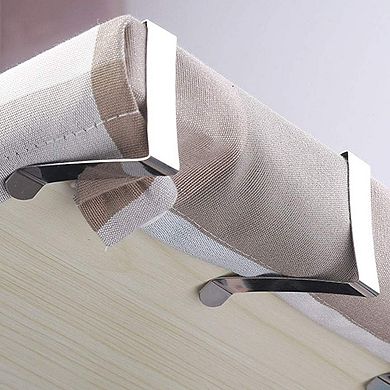 Cheer Collection Stainless Steel Tablecloth Clips Set 12 Pack Rust Proof Secure Hold Indoors Outdoor