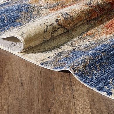 Luxe Weavers Modern Abstract Medium Pile Area Rug