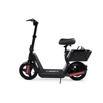 SWFT SD Electric Scooter Foldable Scooter, LCD Display, Fast Rechargeable Long-Lasting Battery