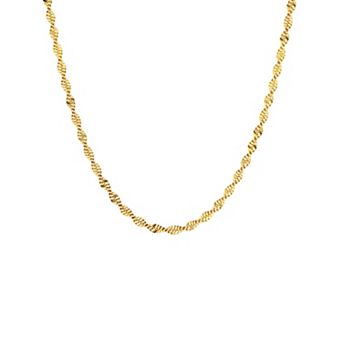 PRIMROSE Twisted Butterfly Chain Necklace