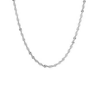 PRIMROSE Twisted Butterfly Chain Necklace