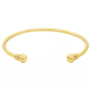 PRIMROSE Polished Bangle Bracelet, Women's, Gold Tone