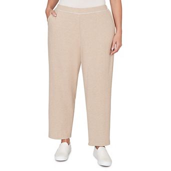 Plus Size Alfred Dunner Comfort Everyday Slant Pocket Short Length Pants
