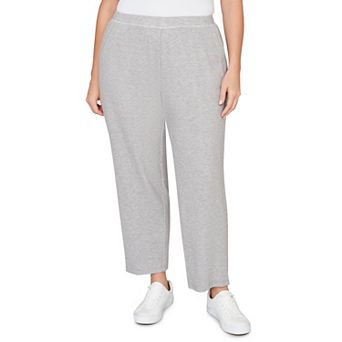 Plus Size Alfred Dunner Comfort Everyday Slant Pocket Short Length Pants