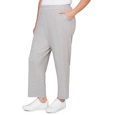 Plus Size Alfred Dunner Comfort Everyday Slant Pocket Average Length Pants