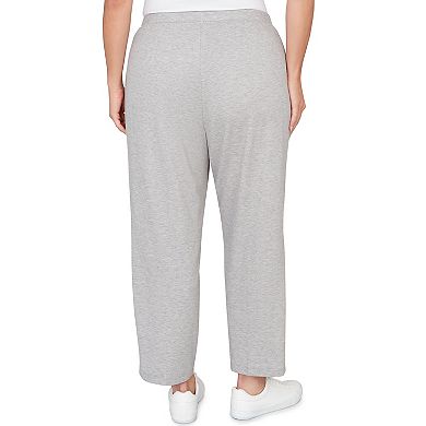 Plus Size Alfred Dunner Comfort Everyday Slant Pocket Average Length Pants