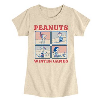 Girls 7-16 Peanuts Winter Games Graphic Tee