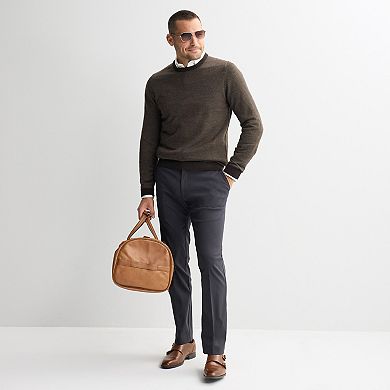 Men's Apt. 9® Long Sleeve Merino Crew Neck Sweater