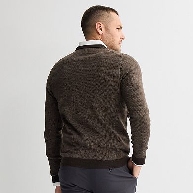 Men's Apt. 9® Long Sleeve Merino Crew Neck Sweater