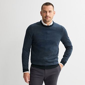 Men's Apt. 9® Long Sleeve Merino Crew Neck Sweater