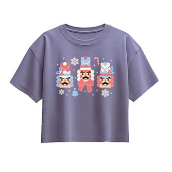 Girls' Boxy Nutcrackers Graphic Tee