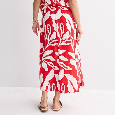 Women's Sonoma Goods For Life® Breezy Gauze Maxi Skirt