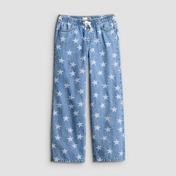Girls 7-20 SO® Star Wide Leg Jeans in Regular & Plus Size