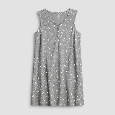Women's Croft & Barrow® Textured Knit Sleepshirt