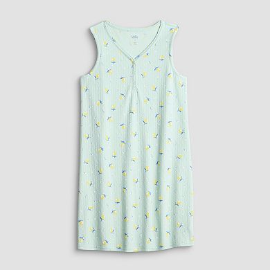 Women's Croft & Barrow® Textured Knit Sleepshirt