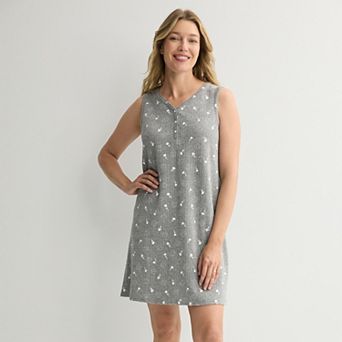Women's Croft & Barrow® Textured Knit Sleepshirt