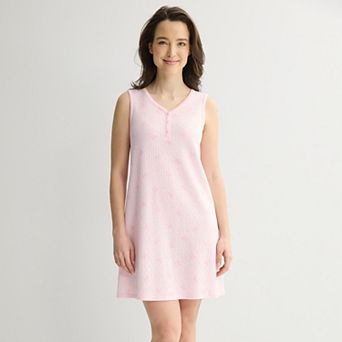 Women's Croft & Barrow® Textured Knit Sleepshirt