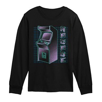 Boys 8-20 Arcade Long Sleeve Graphic Tee