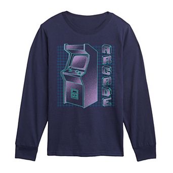 Boys 8-20 Arcade Long Sleeve Graphic Tee