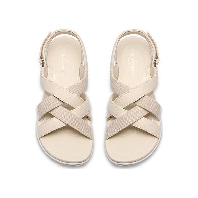 Clarks® Cloudsteppers BreezeRae Ana Women's Cushioned Slingback Sandals