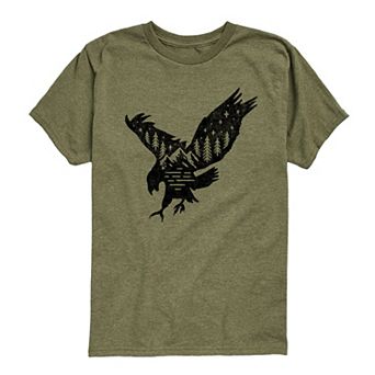 Boys 8-20 Nature Eagle Graphic Tee