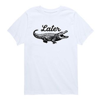Boys 8-20 Later Gator Graphic Tee