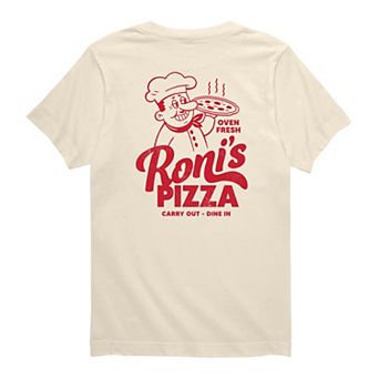 Boys 8-20 Roni's Pizza Carry Out, Dine In Graphic Tee