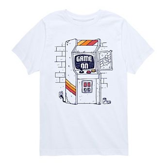 Boys 8-20 Arcade Scene Graphic Tee